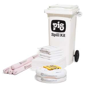 NUEVO PIG - KITE403 Oil-Only Kit de derrames de contenedores móviles-EAN 036226985432 SPILL RESPONSE - Product Image 1