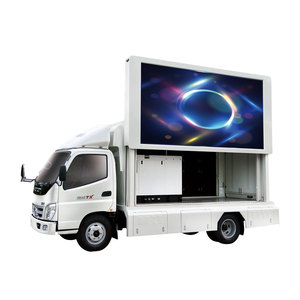 Bảng Quảng Cáo Kỹ Thuật Số Cỡ Lớn Cho Xe Tải, Bảng Quảng Cáo Xe Hơi Ngoài Trời Màn Hình <span class=keywords><strong>Led</strong></span> Di Động - Product Image 1