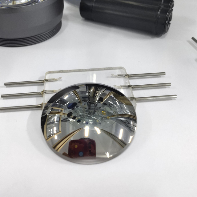 12.7mm/25.4mm a Inch Silicon Optical Glass Lens with IR1coating Bandpass High Transimission Si Lens