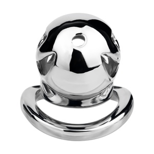 Jaula de Castidad de Acero Inoxidable FRRK 304, Candado para Pene, Dispositivo de Castidad Masculina, Jaula para Pene, Productos de Castidad BDSM, Juguetes Sexuales - Product Image 6