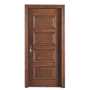 Instime lối vào chính cửa gỗ Thiết kế rắn gỗ gụ đôi nhập cũ Thế giới phong cách gỗ bên ngoài cửa gỗ cửa gỗ cho ngôi nhà - Product Image 5