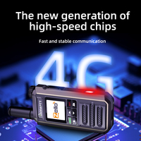 Radio bidirectionnelle GaodaPTT 4G Walkie Talkie K10 avec plateforme Zello, GPS, WIFI, SOS, LTE, communication cellulaire POC, portée illimitée, interphone national, OEM