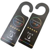 Logo imprimé 213 215 216 424 ADN passif intelligent URL PVC NFC WhatsApp Google examen carte étiquette volante pour commande personnalisée