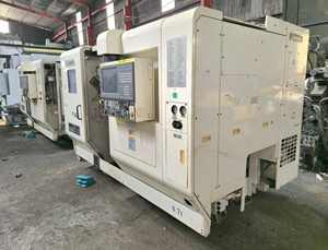 مخرطة CNC لتطبيقات تشغيل المعادن الصناعية لإنتاج الأعمدة والصمامات والشفة والتروس مع مبدل أدوات أوتوماتيكي - Product Image 3