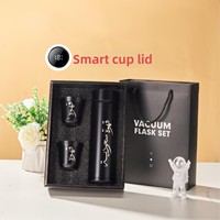 Coffret Cadeau de Tasses Thermos Doubles en Acier Inoxydable 304, Isolation Sous Vide, Style Arabe, Très Demandé au Moyen-Orient, pour Mariages et Fêtes