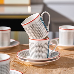 Factory Wholesale Hot Selling European Style Concentrated <b>Cup</b> <b>Tea</b> <b>Cup</b> <b>Tea</b> <b>Set</b> for Banquets - Product Image 3