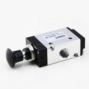 3R serie G1/4 botón de aire Válvula de mano de <span class=keywords><strong>2</strong></span> Posición 3 vías neumática mano dibujar Válvula de 3R210-08 - Product Image 6
