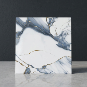 Carreaux de sol en céramique numérique antidérapants gris terrazzo 40x40cm, en porcelaine émaillée, pour salle de bain et cuisine - Product Image 6