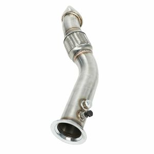 Tubo de bajada Universal plateado nuevo de alta calidad para <span class=keywords><strong>BMW</strong></span> 535D <span class=keywords><strong>335D</strong></span> E90 E91 E92 E60 <span class=keywords><strong>E61</strong></span> Diesel M57 tubo Turbo de escape DP29780 - Product Image 2