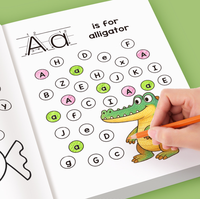 Cahiers d'Exercices de Calligraphie pour Enfants d'âge Préscolaire Livres d'Apprentissage Éducatifs Cahiers de Traçage
