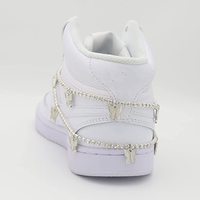 Mignon papillon lacet breloques chaussure décoration chaîne breloque dentelle verrouillage Clips bijoux accessoires pour bottes cadeaux AF1 Sneaker
