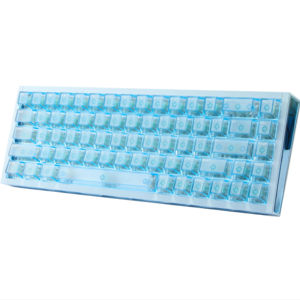 คีย์บอร์ดเรืองแสง RGB และ LED พร้อมปุ่มมัลติฟังก์ชั่นแบบมีสาย USB สำหรับแล็ปท็อปและเดสก์ท็อป รูปแบบมาตรฐาน - Product Image 1