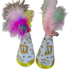 <b>Cats</b> Feather <b>Toy</b> Wooden Cartoon Boredom Buster <b>Interactive</b> Plaything - Product Image 2