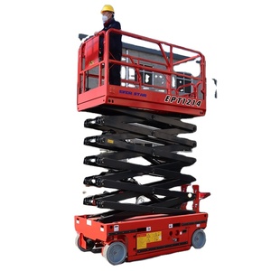 Lift Gunting 4-18m 16M Pengangkat Hidrolik Teleskopik Kualitas Eropa Trailer Mounted Towable Articulating Boom Lift dengan CE