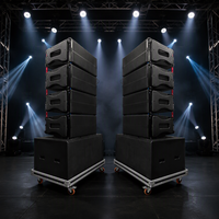 Système audio professionnel LA-6, enceintes actives/passives à double ligne de 12 pouces, sonorisation professionnelle, enceintes PA