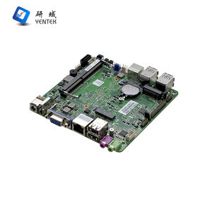 Nano ITX 主板 Intel Celeron 5205U DDR4 单 <span class=keywords><strong>M</strong></span>.2 SATA 集成 VGA EDP 4K RS232 COM LAN Win 10/Linux 全新台式机 - Product Image 1