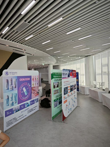 Tùy Chỉnh 10x8ft Căng Thẳng Vải Hiển Thị Duy Nhất Hai Mặt Backdrop Biểu Ngữ Tổ Chức Sự Kiện Gian Hàng Backdrop Đứng - Product Image 3