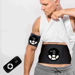 Ceinture d'électrostimulation abdominale rechargeable par USB, équipement de fitness portable pour hommes et femmes - Product Image 3