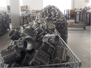 Motor de CA trifásico de alta potencia con soplador de anillo industrial y aspas de aluminio para la cría de peces - Product Image 5