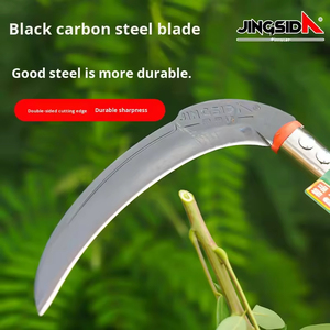 <span class=keywords><strong>Outil</strong></span> agricole efficace, faucille spéciale épaissie en acier au carbone noir, <span class=keywords><strong>pour</strong></span> couper l'herbe, <span class=keywords><strong>le</strong></span> maïs et <span class=keywords><strong>le</strong></span> <span class=keywords><strong>blé</strong></span> - Product Image 4