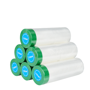 <span class=keywords><strong>Film</strong></span> de masquage PE UJANG <span class=keywords><strong>vert</strong></span> pré-adhésif à haute adhérence pour pulvérisation automobile, retouche de carrosserie, <span class=keywords><strong>film</strong></span> adhésif en papier - Product Image 1