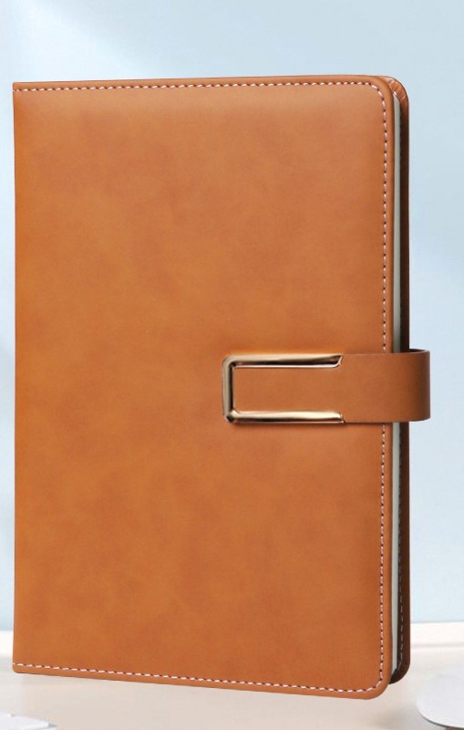 Boucle en U a5 page d'écriture marron dowling