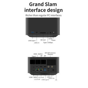 كمبيوتر مصغر جديد FEVM FN70G مع معالج إنتل كور i7 14700F وبطاقة رسومات RTX5060 مخصصة وذاكرة SSD وذاكرة وصول عشوائي DDR5 ونظام ويندوز 11 برو للألعاب - Product Image 4