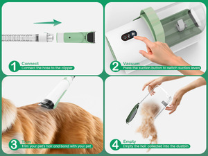 Kit de Toilettage pour Chiens <span class=keywords><strong>Prix</strong></span> Usine 7-en-1 Tondeuse pour Animaux avec Ponceuse à Ongles, Coupe-Poils et Peigne Silencieux 2026 - Product Image 4