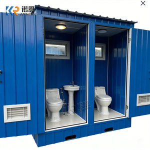 ห้องน้ำเคลื่อนที่แบบเหล็กพร้อมถังเก็บน้ำ เหมาะสำหรับงานอีเว้นท์สาธารณะ - Product Image 1