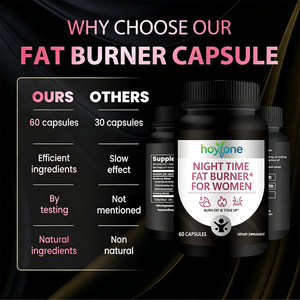 Cápsulas de Apoyo al Metabolismo Nocturno de Marca Privada OEM para Mujeres, Suplemento Herbal para el Sueño y Control de Peso, 60 Unidades - Product Image 4
