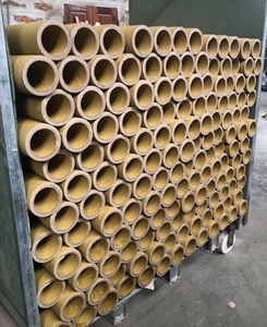 Tubo de Cartón Industrial OEM con Tapas Metálicas, Núcleo de Papel Kraft de Alta Resistencia para Rollos de Película Pesada, Exportación Global B2B - Product Image 1