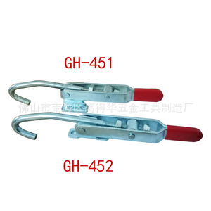 Gh451 452 Door Lock Type <b>Quick</b> <b>Clamping</b> Hook Heavy Duty Industrial Thickened Steel Hook And Buckle For Fixtures - Product Image 2