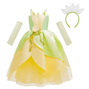 Costume d'Halloween Anime Cosplay Déguisement Carnaval <span class=keywords><strong>Princesse</strong></span> Vestido <span class=keywords><strong>la</strong></span> <span class=keywords><strong>Grenouille</strong></span> Fée Robes <span class=keywords><strong>de</strong></span> Soirée Elfe Vert <span class=keywords><strong>Robe</strong></span> <span class=keywords><strong>de</strong></span> <span class=keywords><strong>Princesse</strong></span> Tiana - Product Image 4