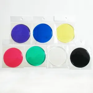 Logo Custom Strong Sticky Gel Pad 2 In 1 Pack Sticking Anything Anywhere Silicone Pu Gel Sticky Pads Silicone Gel Pad