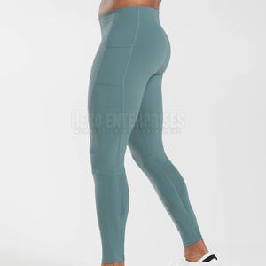 Mallas en blanco para hombre, mallas ajustadas para hombre, para correr, gimnasio, deporte, mallas ajustadas para adultos - Product Image 3