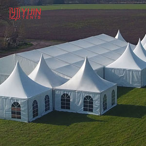 Carpa Pagoda Blanca para Eventos al Aire Libre, Carpa Pagoda 3x3 5x5 6x6 10x10 - Product Image 6