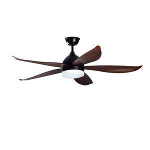 Ventiladores de techo <span class=keywords><strong>antiguos</strong></span> de 5 aspas negros con control remoto rústico <span class=keywords><strong>Precios</strong></span> para sala de estar - Product Image 2
