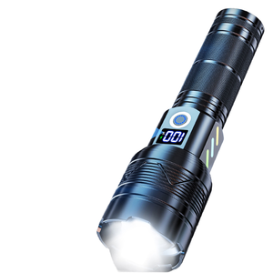 最亮多功能USB可充电LED战术手电筒 野营用LED手电筒 - Product Image 3
