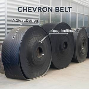 Banda Transportadora Industrial de Poliéster, Nylon y Caucho Resistente al Aceite/Fuego para Uso en Minería - Precio - Product Image 4