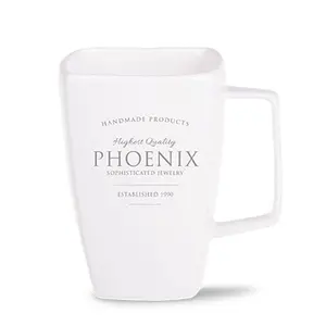 Tazza quadrata elegante, merchandising personalizzato - Product Image 1