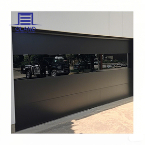 <span class=keywords><strong>Porte</strong></span> <span class=keywords><strong>de</strong></span> <span class=keywords><strong>garage</strong></span> <span class=keywords><strong>sectionnelle</strong></span> moderne automatique en aluminium et verre, isolée, sans cadre, étanche, avec isolation thermique, pour villa et maison - Product Image 3