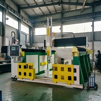 MAQUINARIA PARA CONSTRUCCIÓN ECOLÓGICA de Alto Rendimiento con Cabezal Rotatorio de 5 Ejes, Ahorro de Energía, Componentes Centrales PLC, Garantía de 4 Años, Espuma EPS