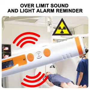 Dosímetro de radiação pessoal portátil, detector de radiação nuclear, contador Geiger, raios B, raios X, raios Y