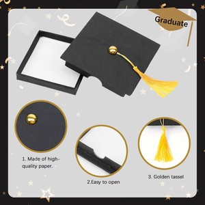 Caja <span class=keywords><strong>de</strong></span> Regalo para Gorro <span class=keywords><strong>de</strong></span> Graduación 2026, Decoraciones para Gorro <span class=keywords><strong>de</strong></span> Graduación, Caja para Tarjetas <span class=keywords><strong>de</strong></span> Regalo con Borla, Recuerdos para Fiesta <span class=keywords><strong>de</strong></span> Graduación - Product Image 4