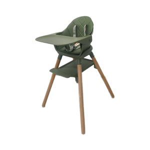 Chaise haute pour bébé 6 en 1 au design moderne en forme de L, écologique, siège rehausseur de sécurité, dossier en forme de flèche, <span class=keywords><strong>inclinable</strong></span> manuellement, base à bascule, pour enfants - Product Image 2