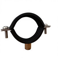 Collier de serrage robuste en acier inoxydable avec revêtement en caoutchouc pour tuyaux et flexibles – Vente en gros
