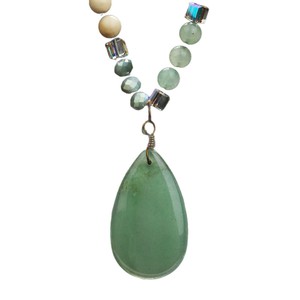 Collar <span class=keywords><strong>de</strong></span> Cadena Larga con Colgante <span class=keywords><strong>de</strong></span> Piedra Natural al por Mayor, Joyería - Product Image 6