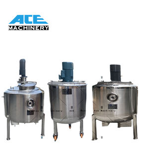 Ace 100L 200L 500L Chauffage à vapeur électrique Refroidissement Gainé Chocolat Mélange Boue Réservoir Agitateur - Product Image 5