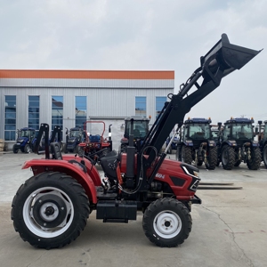 Tractor de Ruedas con Motor Hengzhuo de 60HP, Pala Delantera, 4x4, Ecológico, Resistente al Frío y al Calor, para Suelos Congelados y Entornos Hostiles - Product Image 1