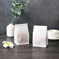 Sac en papier kraft de qualité alimentaire avec fenêtre transparente, imprimé en gravure, biodégradable, pour le pain, les croissants, les produits roulés, thermoscellable